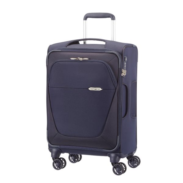 Samsonite Blite Icon Spinner Length 40 Dark Blue Size 55Cm Discount