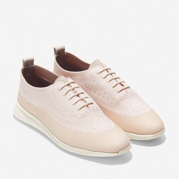 Cole Haan 2.ZERØGRAND Stitchlite Oxford Water Resitant Morganite Ivory Discount