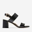 Cole Haan Avani City Sandal 5mm Black Leather on Sale