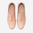 Cole Haan ZERØGRAND Wing Oxford Closed Hole Mahogany Rose Leather Optic White Discount