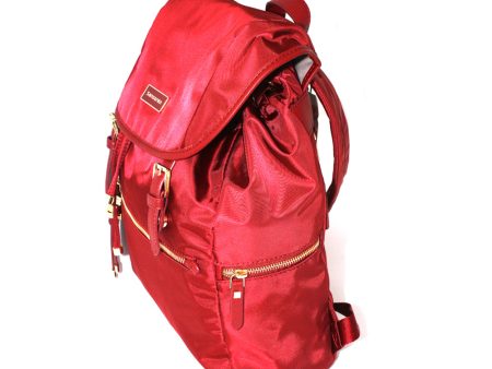 Samsonite Karissa Biz Backpack Flap Dark Bordeaux Size 14.1Cm Online now