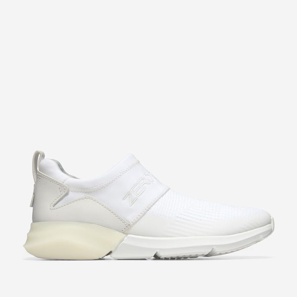 Cole Haan ZERØGRAND Stitchlite Slip On Runner Optic White Harbor Mist Optic White Supply