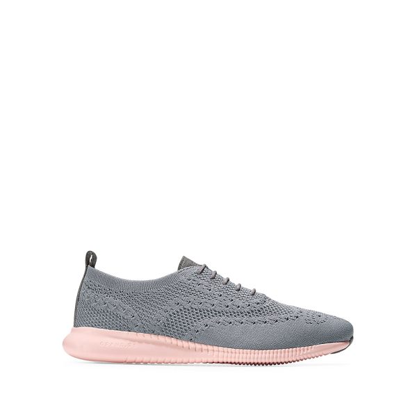 Cole Haan 2.ZERØGRAND Stitchlite Oxford Ironstone Knit Tropical Peach Discount