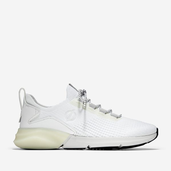 Cole Haan ZERØGRAND Stitchlite Runner Optic White Black Optic White on Sale