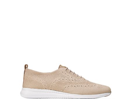 Cole Haan 2.ZERØGRAND Stitchlite Oxford Rye Knit Optic White Discount