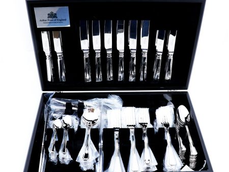 Arthur Price Grecian 124 pcs for 12 Psn Cutlery on Sale