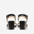 Cole Haan Avani City Sandal 5mm Black Leather on Sale