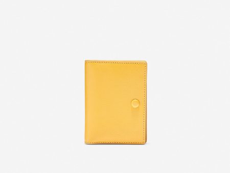 Cole Haan Card Case Nugget Gold One Size Online now