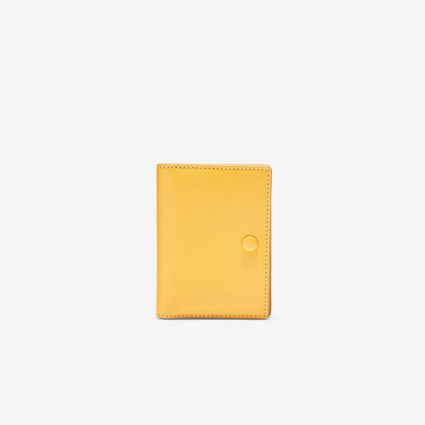 Cole Haan Card Case Nugget Gold One Size Online now