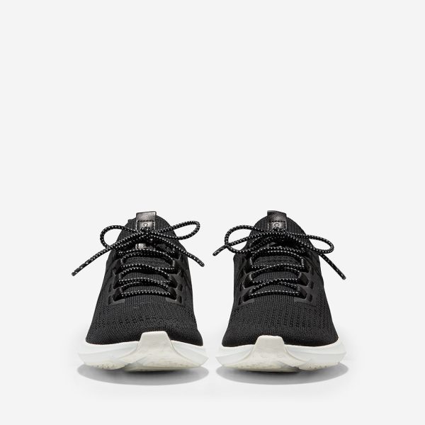 Cole Haan ZERØGRAND Stitchlite Runner Black Optic White  on Sale