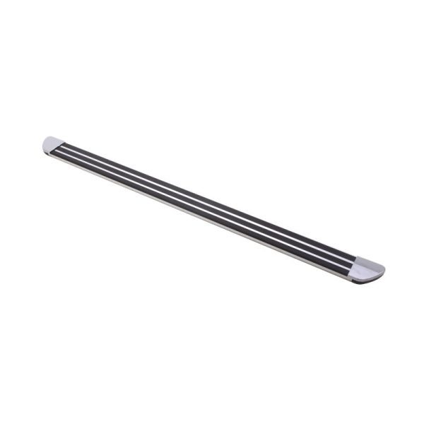 Lund Universal Crossroads 80in. Running Board - Chrome Fashion