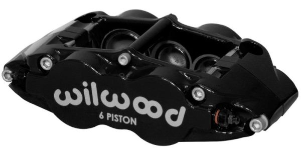 Wilwood Caliper-Narrow Superlite 6R-RH - Black 1.62 1.12 1.12in Pistons 1.10in Disc For Cheap