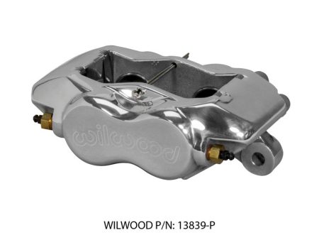 Wilwood Caliper-Forged DynaliteI Polished 1.38in Pistons .81in Disc Sale