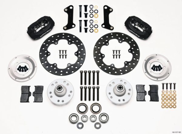 Wilwood Forged Dynalite Front Drag Kit Drilled Rotor 67-69 Camaro 64-72 Nova Chevelle Supply