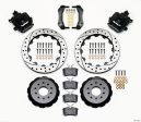 Wilwood Combination Parking Brake Rear Kit 12.88in Drilled Mustang 94-04 Sale