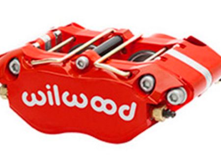 Wilwood Caliper-Dynapro Radial (Thin Pad) 1.75in Pistons .81in Disc - Red Fashion