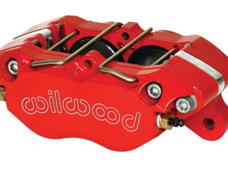 Wilwood Caliper-Dynapro 5.25in Mount - Red 1.75in Pistons .81in Disc Supply