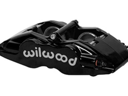 Wilwood Caliper - FSLI4 - Black 1.62in Piston 0.81in Rotor Online now