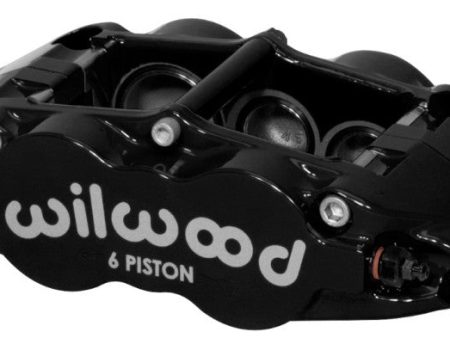 Wilwood Caliper-Forged Narrow Superlite 6R-R H 1.75 1.25in 1.25in Pistons 1.25in Rotor - Black Cheap