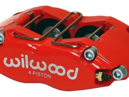 Wilwood Caliper-Dynapro Radial-Red 1.25in Pistons 0.81in Disc Supply