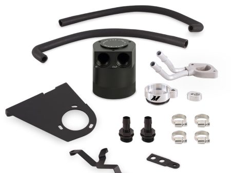 Mishimoto 2017+ Ford 6.7L Powerstroke Baffled Oil Catch Can Kit For Sale