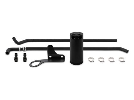 Mishimoto 07-13 Mazda Mazdaspeed3 Baffled Oil Catch Can Kit - Black (PCV Side) Online Hot Sale