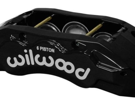 Wilwood Caliper-TX6R- R H - Black 1.75 1.62 1.62in Pistons 1.38in Disc For Cheap