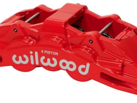 Wilwood Caliper Red SX6R 4.04in Piston 1.25in Disc Discount