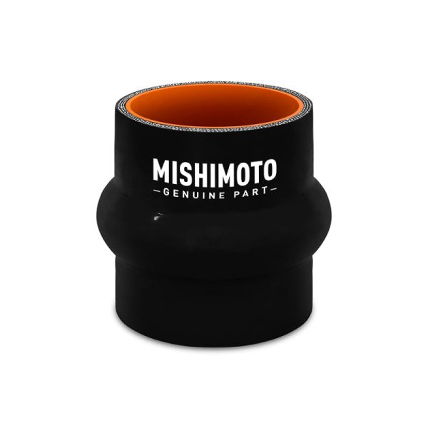 Mishimoto 2.75in. Hump Hose Silicone Coupler - Black Hot on Sale