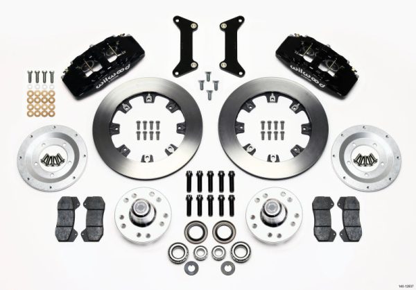 Wilwood Dynapro 6 Front Hub Kit 12.19in 79-87 GM G Body Cheap