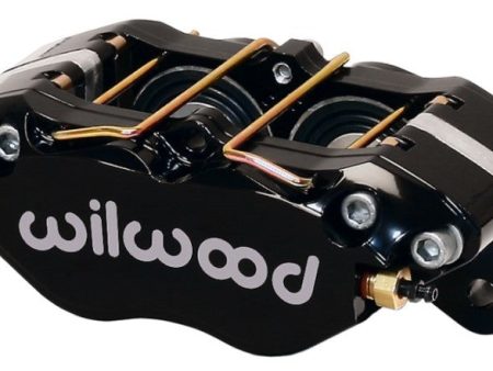 Wilwood Caliper-Dynapro Dust-Boot 5.25in Mount - Blk 1.38in Pistons .81in Disc For Sale