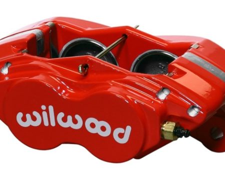 Wilwood Caliper-Forged Dynalite-M-Red 1.75in Pistons 1.25in Disc Supply