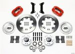 Wilwood Forged Dynalite Front Kit 12.19in Red 79-87 GM G Body Fashion