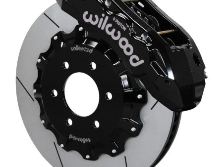 Wilwood 17-19 Ford F150 Raptor TX6R Front Kit 15.50in Rotor w  Lines - Black For Discount