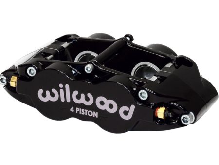 Wilwood Caliper-Narrow Superlite 4R - Black 1.75 1.75in Pistons 1.10in Disc Online Sale