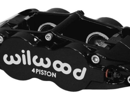 Wilwood Caliper-Forged Superlite 4R 1.38 1.38in Pistons 1.10in Disc, Black Fashion