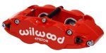 Wilwood Caliper-Narrow Superlite 4R - Red 1.75 1.75in Pistons 1.10in Disc Sale