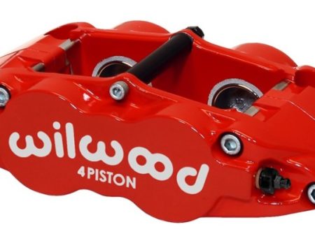 Wilwood Caliper-Narrow Superlite 4R - Red 1.75 1.75in Pistons 1.10in Disc Sale