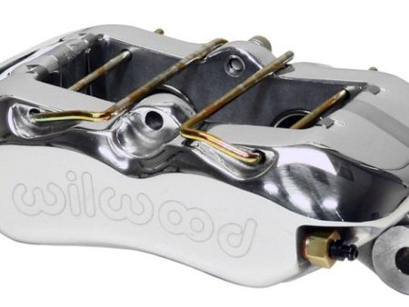 Wilwood Caliper-Forged Dynapro 4 5.25in Mount-Polish-Universal 1.38 1.38in Pistons .81in Disc Cheap