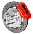 Wilwood Forged Dynalite Front Brake Kit 12.19in SRP Drilled Slotted Rotor - Red Supply