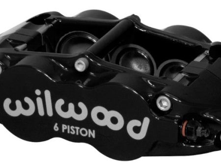 Wilwood Caliper-Narrow Superlite 6R-LH - Black 1.62 1.12 1.12in Pistons 1.10in Disc Cheap