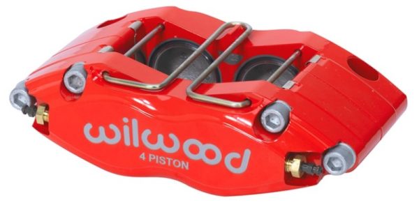 Wilwood Caliper- DPR-DS - Red 1.25in Piston .38 .500in Rotor - Dust Seal For Discount