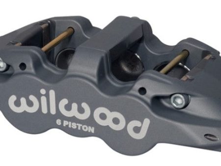 Wilwood Caliper-Aero6-R H - Black Anodize (.80 Thk Pad) 1.62 1.12 1.12in Pistons 1.25in Disc Online