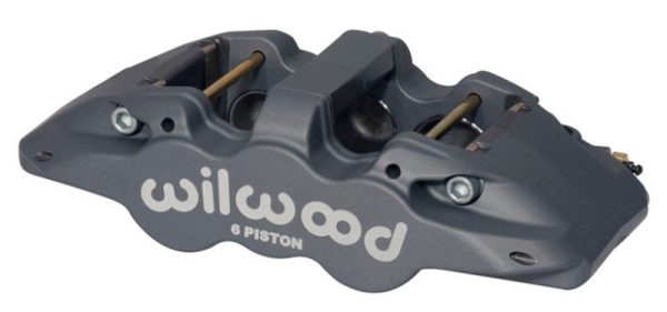 Wilwood Caliper-Aero6-R H - Black Anodize (.80 Thk Pad) 1.62 1.12 1.12in Pistons 1.25in Disc Online