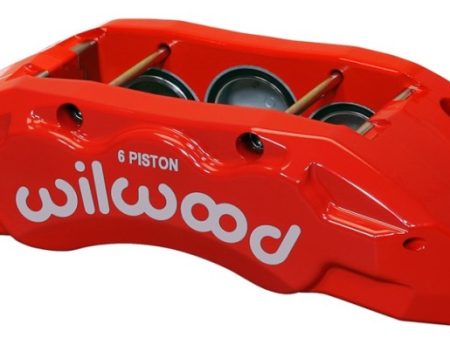 Wilwood Caliper-TX6R- R H - Red 2.00 1.88 1.88in Pistons 1.50in Disc on Sale