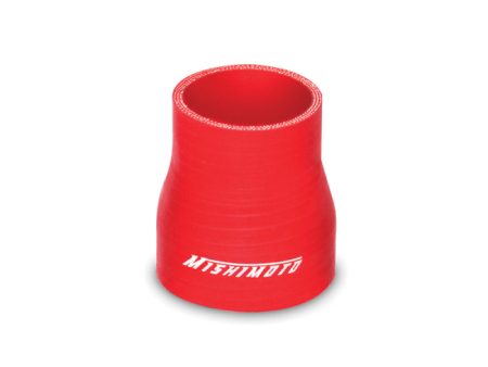 Mishimoto 2.0 to 2.5 Inch Red Transition Coupler For Cheap