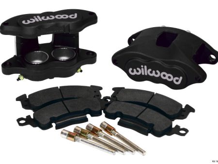 Wilwood D52 Front Caliper Kit - Gray Type III Ano 2.00   2.00in Piston 1.04in Rotor Discount