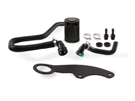 Mishimoto 11-14 Ford Mustang GT Baffled Oil Catch Can Kit - Black Online