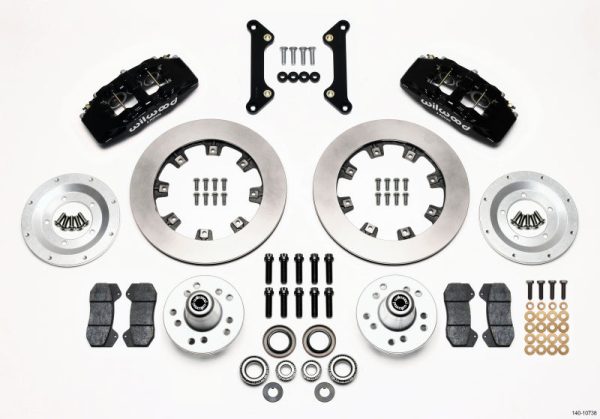 Wilwood Dynapro 6 Front Hub Kit 12.19in 70-78 Camaro For Sale