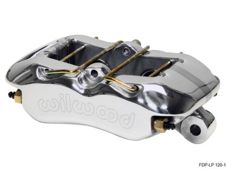 Wilwood Caliper-Dynapro Low-Profile 5.25in Mount - Pol 1.12in Pistons .81in Disc Online Hot Sale